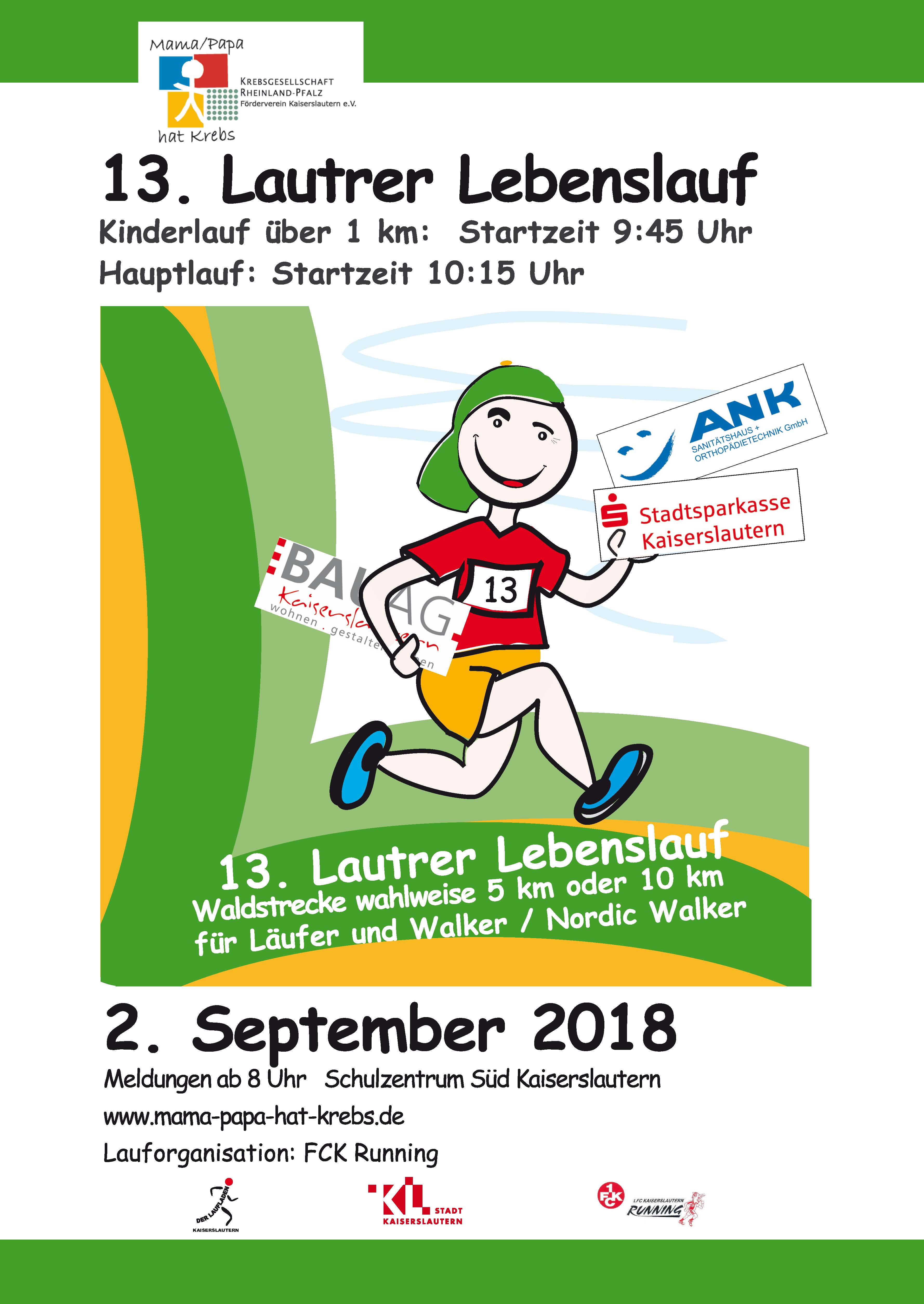 Plakat LautrerLebenslauf 2018